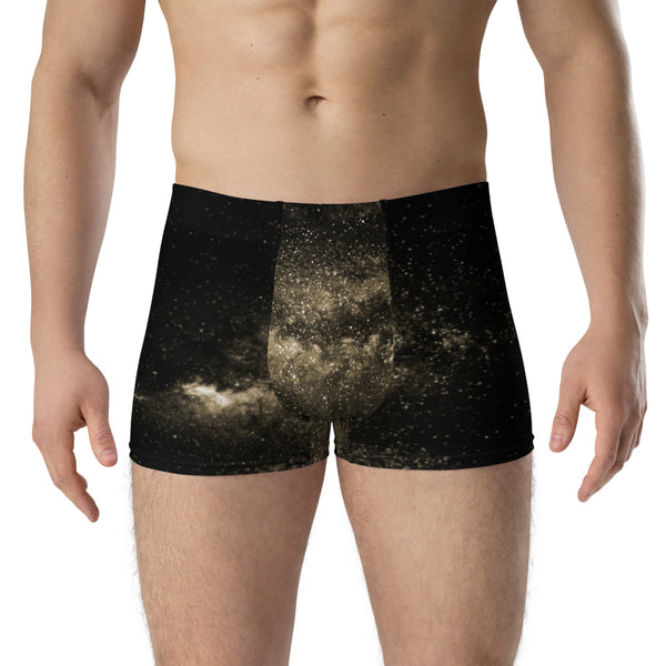 Golden Galaxy Men's Boxer Briefs