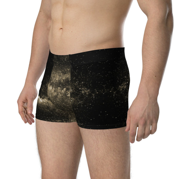 Golden Galaxy Men's Boxer Briefs