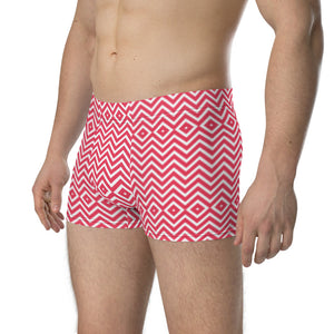 Red Chevron Boxer Briefs