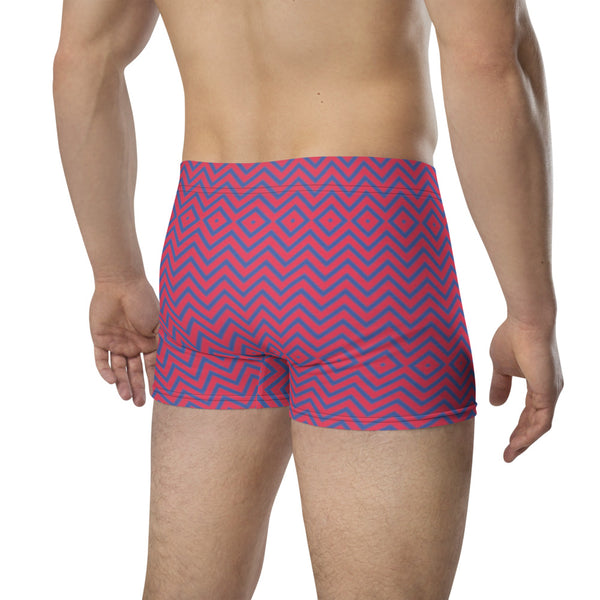 Purple Chevron Boxer Briefs