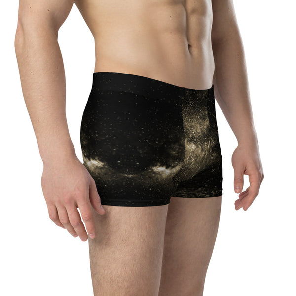 Golden Galaxy Men's Boxer Briefs