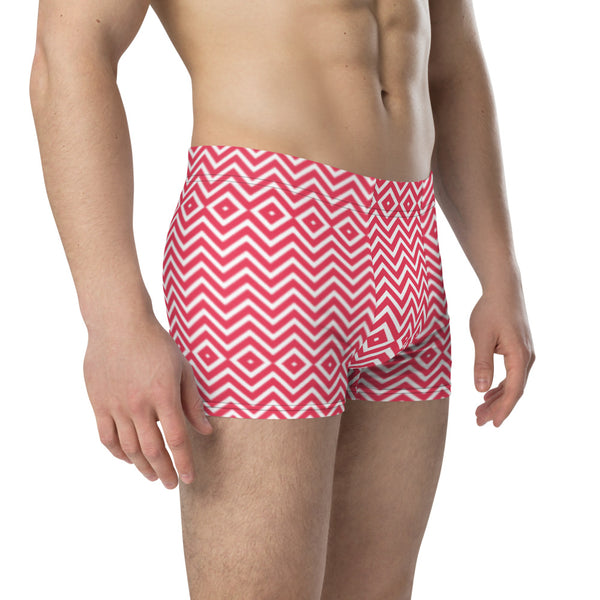 Red Chevron Boxer Briefs