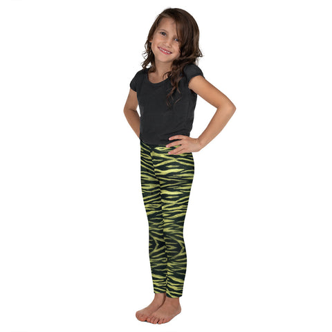 Red Tiger Striped Kid's Leggings, Animal Print Designer Boy's or Girl's Tights-Made in USA/EU https://heidikimurart.com/products/red-tiger-striped-kids-leggings 