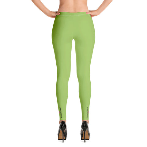 Bright Green Women's Leggings - Heidikimurart Limited 