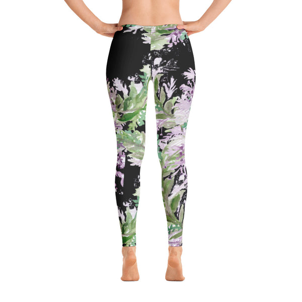 Black Lavender Women's Leggings