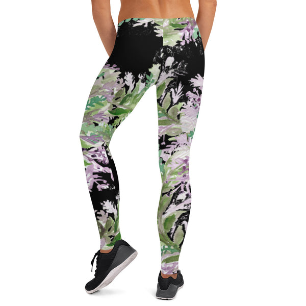 Black Lavender Women's Leggings