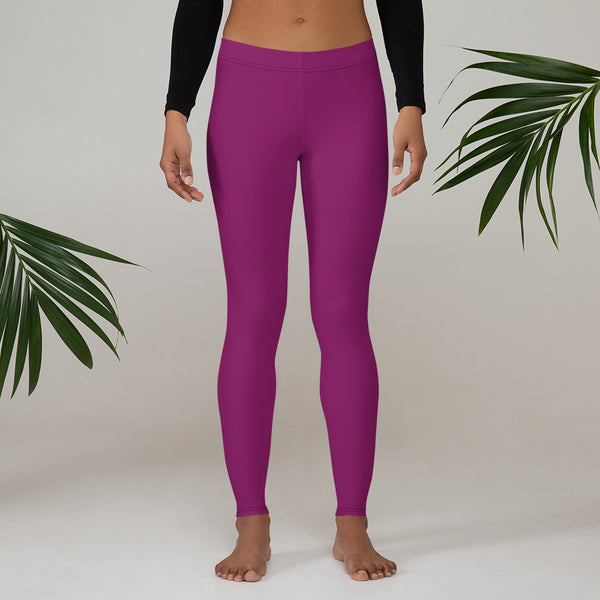 Dark Purple Women's Leggings - Heidikimurart Limited 