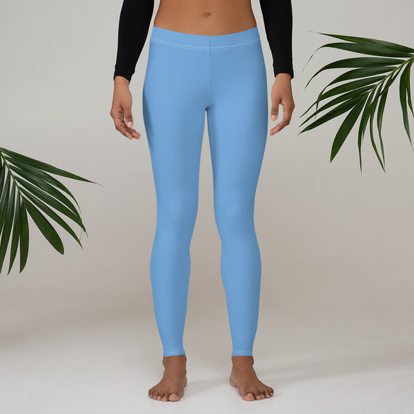 Pastel Blue Women's Leggings - Heidikimurart Limited 