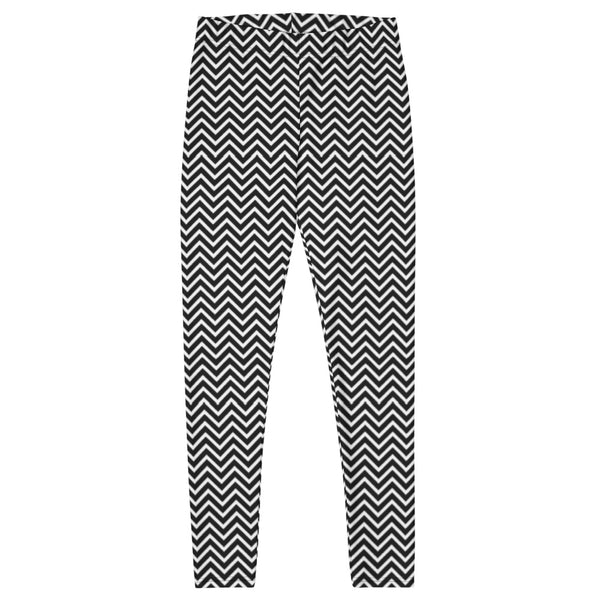 Black White Chevron Women's Leggings