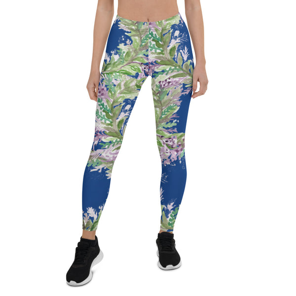 Blue Lavender Women's Casual Leggings