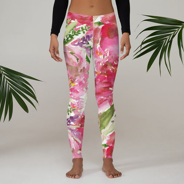 Pink Rose Women's Casual Leggings