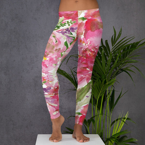 Pink Rose Women's Casual Leggings