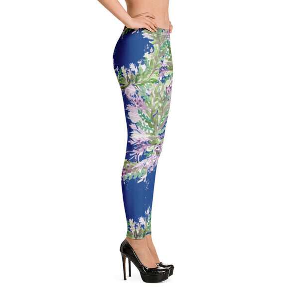 Blue Lavender Women's Casual Leggings