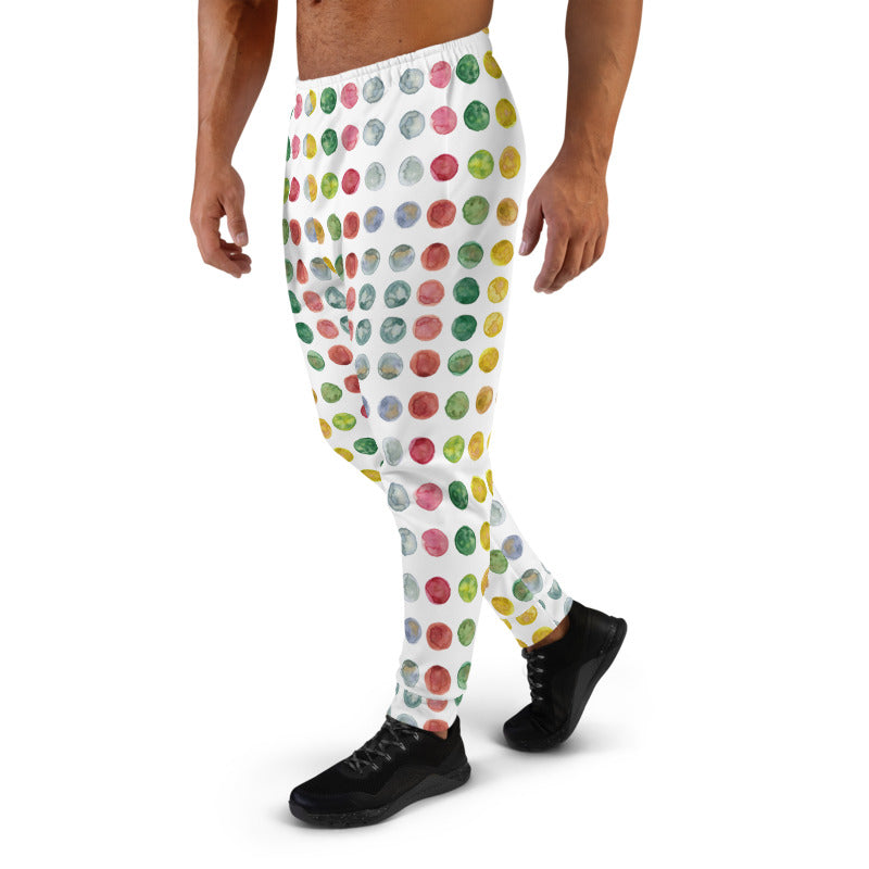 Colorful on sale joggers mens