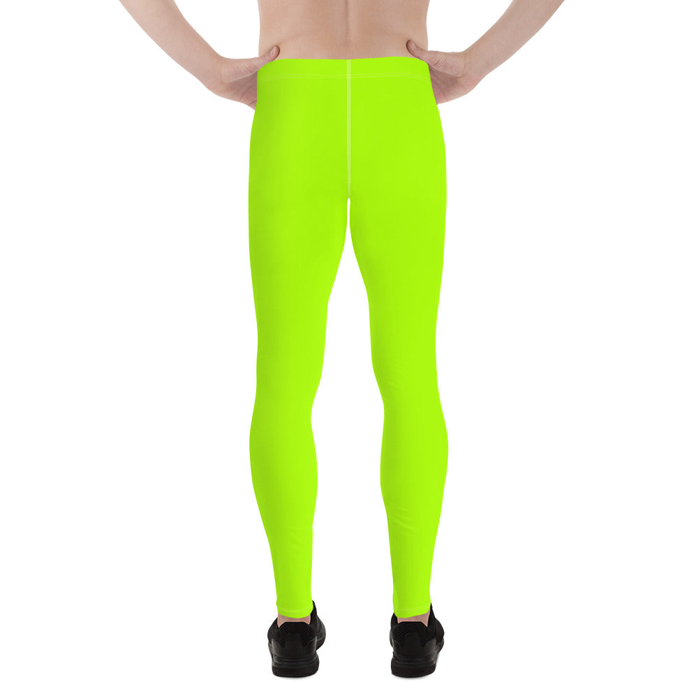 Workout Neon Running Leggings Plus Size High Waisted Yoga Pants