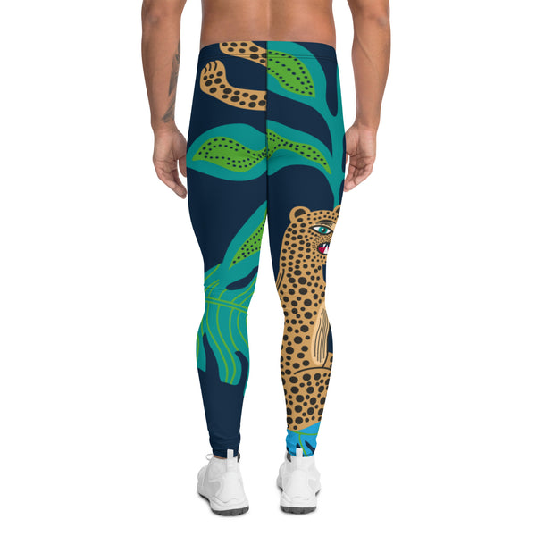 Cheetah Animal Best Men's Leggings