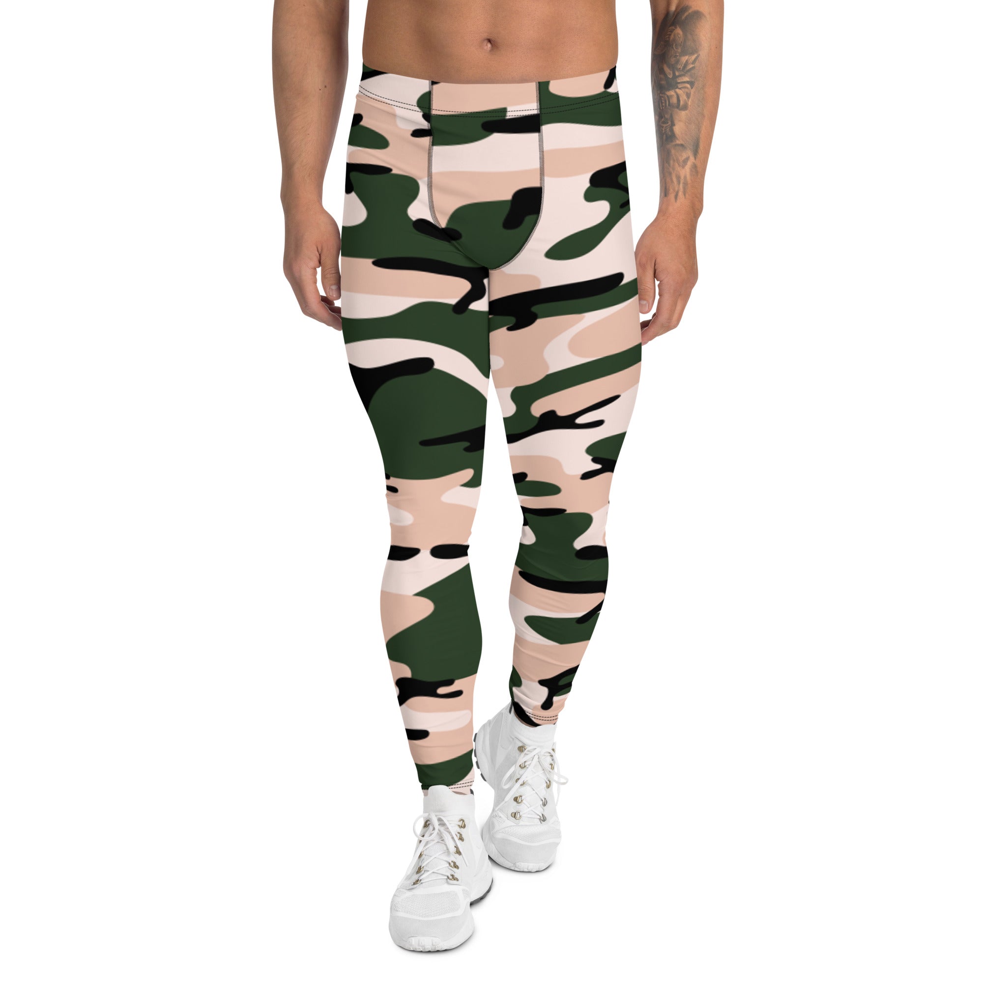 Army Leggings for Women, Army Track Lower for Sports Gym Athletic Training  Workout - Green Camouflage Print ndash; Free Size 26 to 34 pack of 1