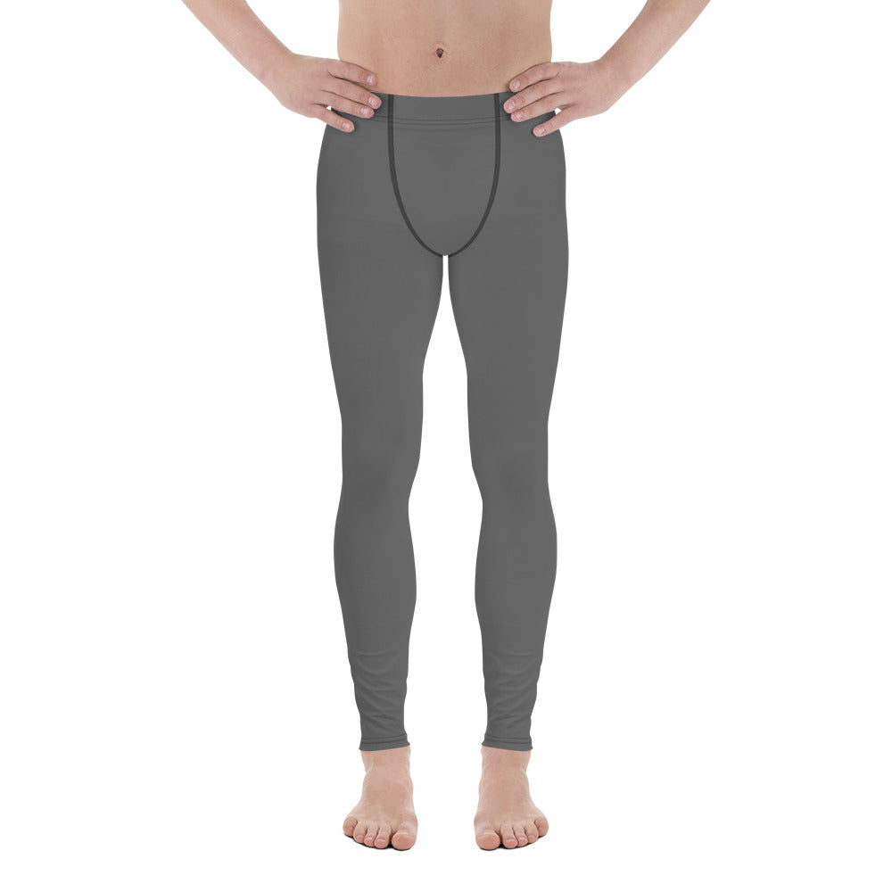 facefd Men Thermal Leggings Outdoor Body Warming Leggings Male Warmer  Underwear Elastic Simple Color Man Warm Pants Clothing Accessory Gray