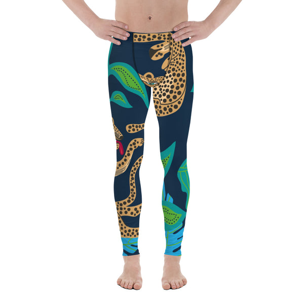 Cheetah Animal Best Men's Leggings