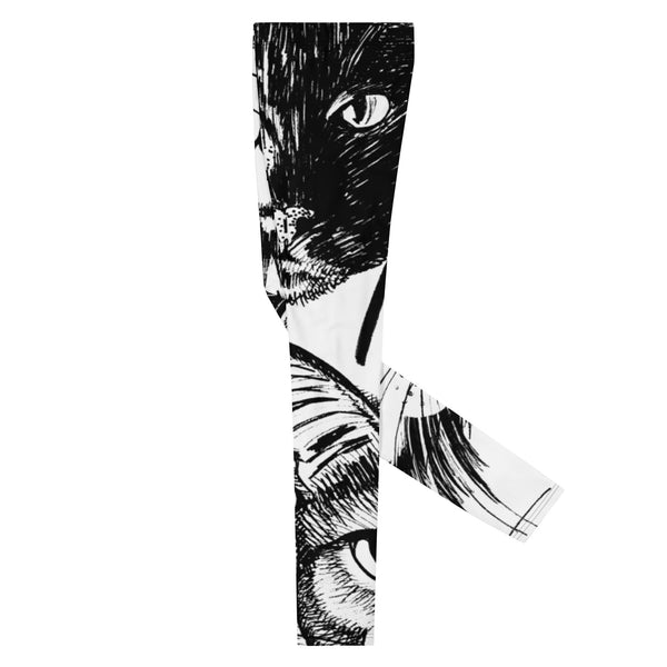 Cat Print Cute Men's Leggings