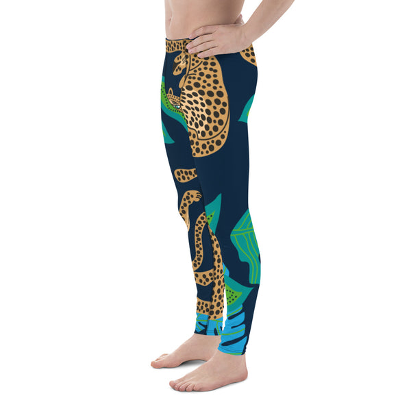 Cheetah Animal Best Men's Leggings