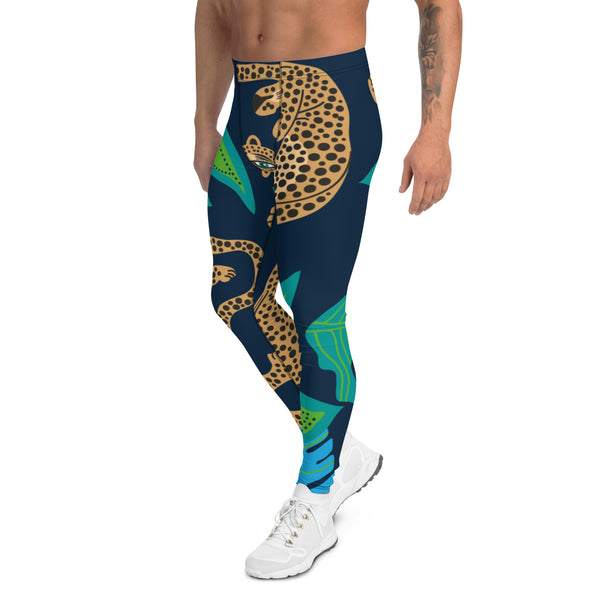 Cheetah Animal Best Men's Leggings