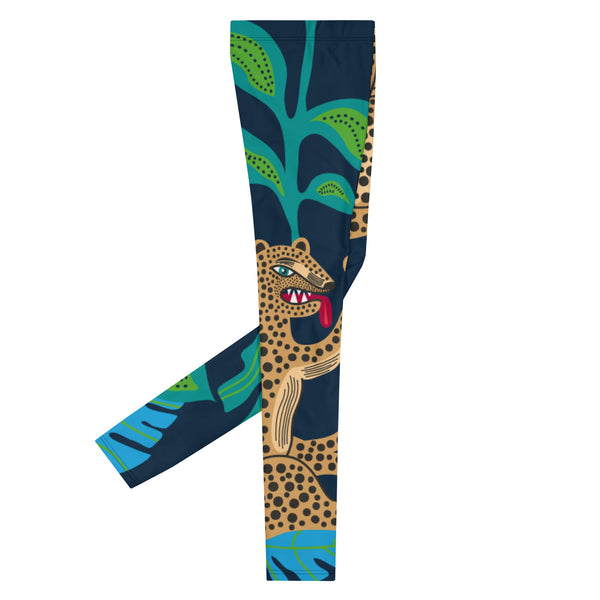 Cheetah Animal Best Men's Leggings