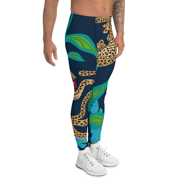 Cheetah Animal Best Men's Leggings