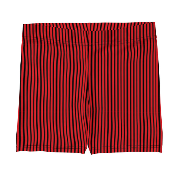 Black White Striped Women's Shorts-Heidikimurart Limited -Heidi Kimura Art LLC Black White Striped Women's Shorts, Best Vertical Stripes Designer Women's Elastic Stretchy Shorts Short Tights -Made in USA/EU/MX (US Size: XS-3XL) Plus Size Available, Gym Tight Pants, Pants and Tights, Womens Shorts, Short Yoga Pants