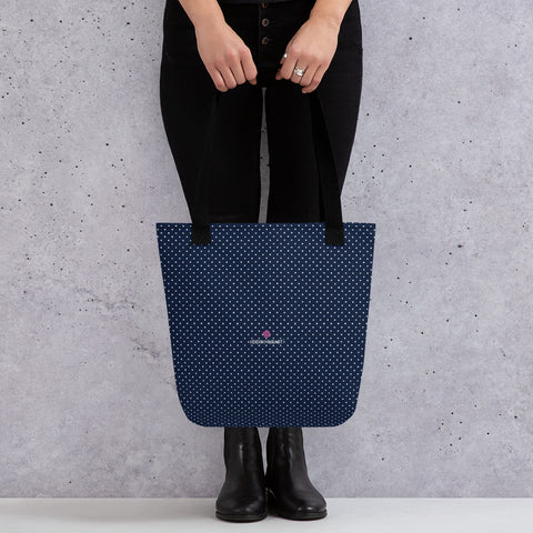 Blue Polka Dots Tote bag