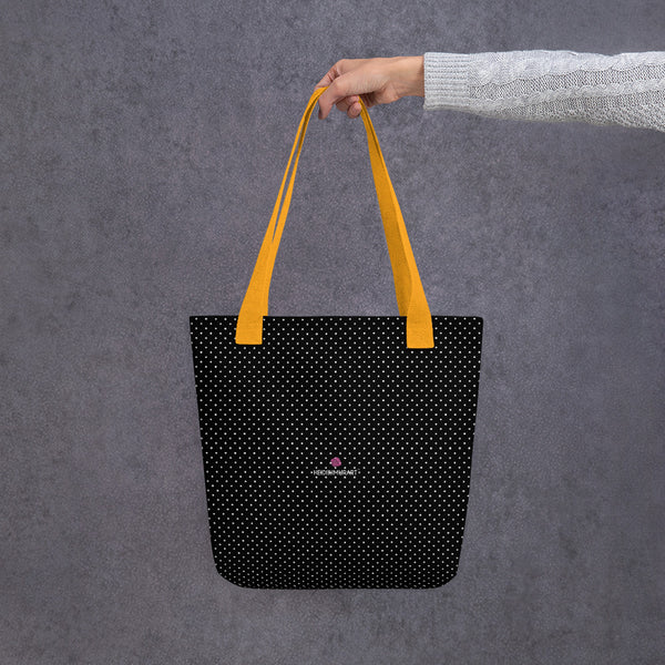 Black Polka Dots Tote bag