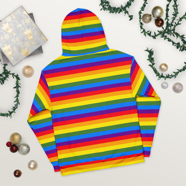 Rainbow Striped Best Unisex Hoodie