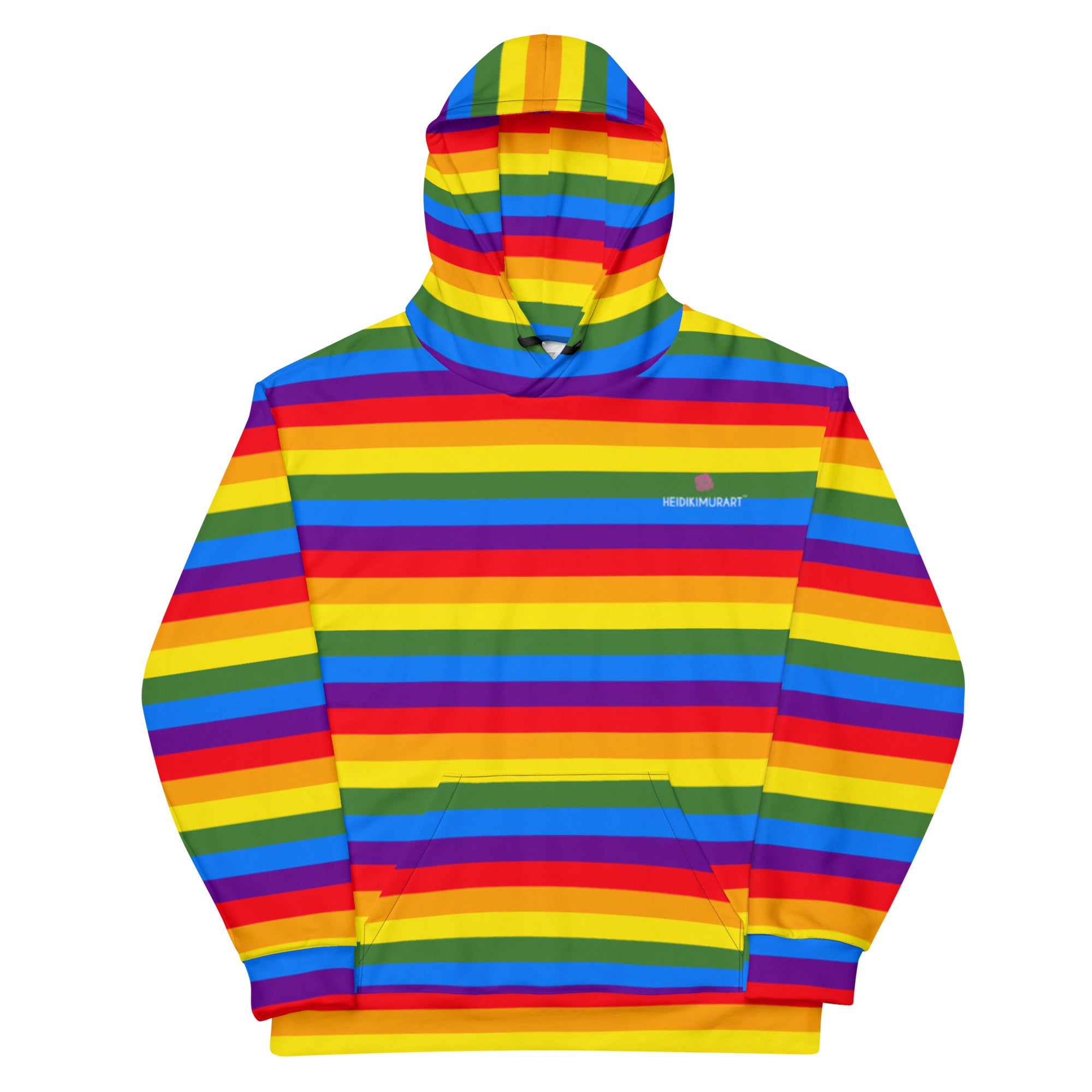 Rainbow Striped Best Unisex Hoodie