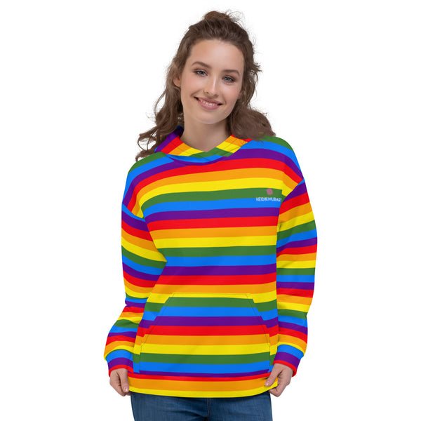 Rainbow Striped Best Unisex Hoodie