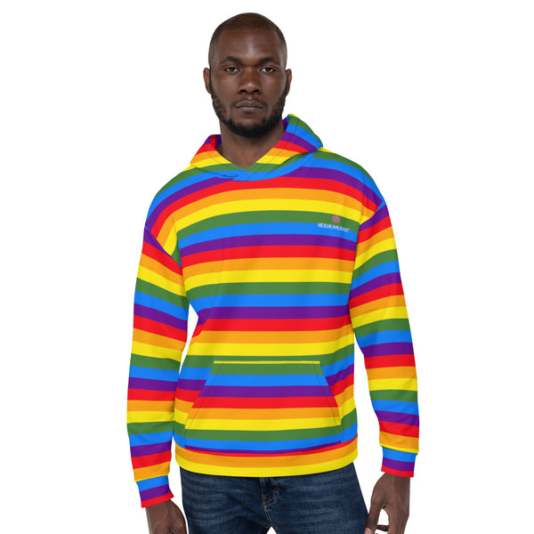 Rainbow Striped Best Unisex Hoodie