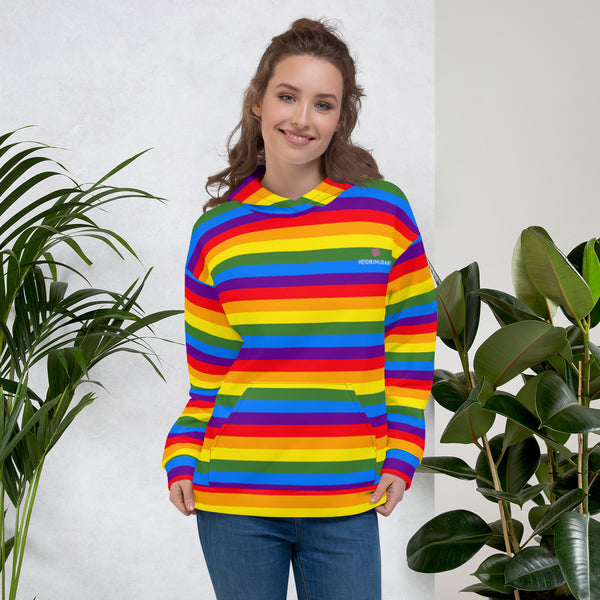 Rainbow Striped Best Unisex Hoodie