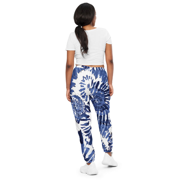 Blue Abstract Unisex track pants