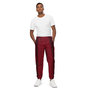 Red Stripes Unisex track pants