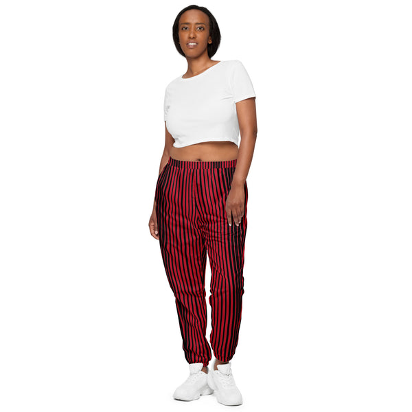 Red Stripes Unisex track pants