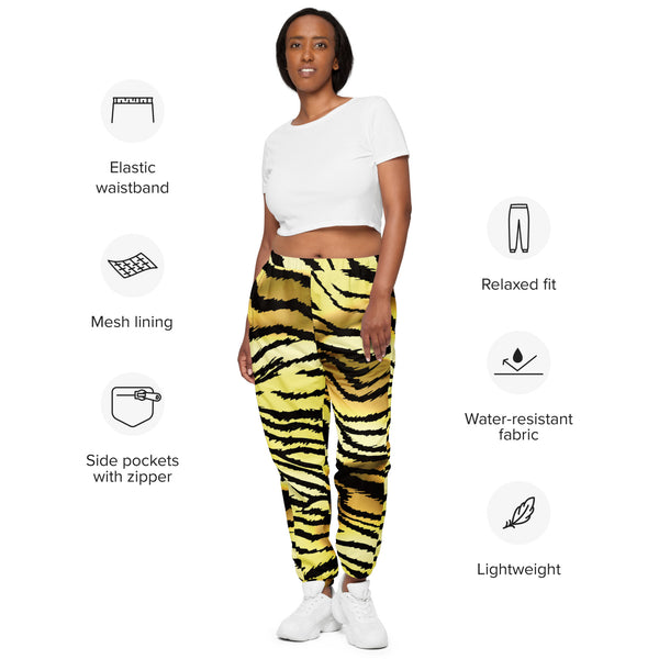 Tiger Striped Unisex track pants