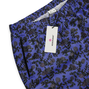 Purple Floral Unisex track pants