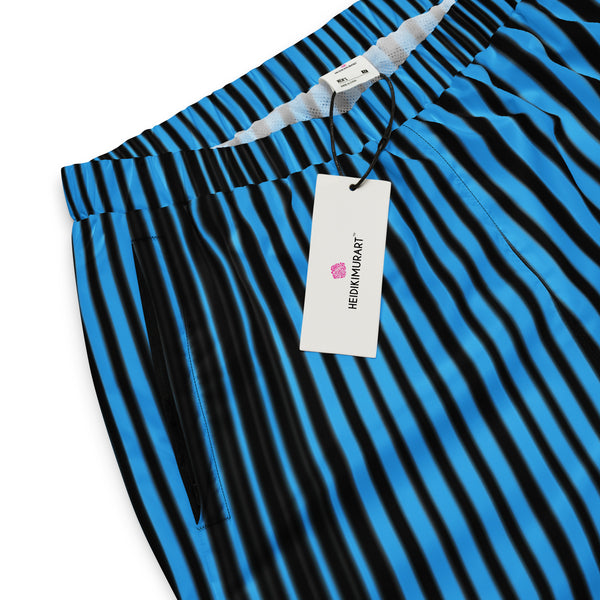 Blue Striped Unisex track pants