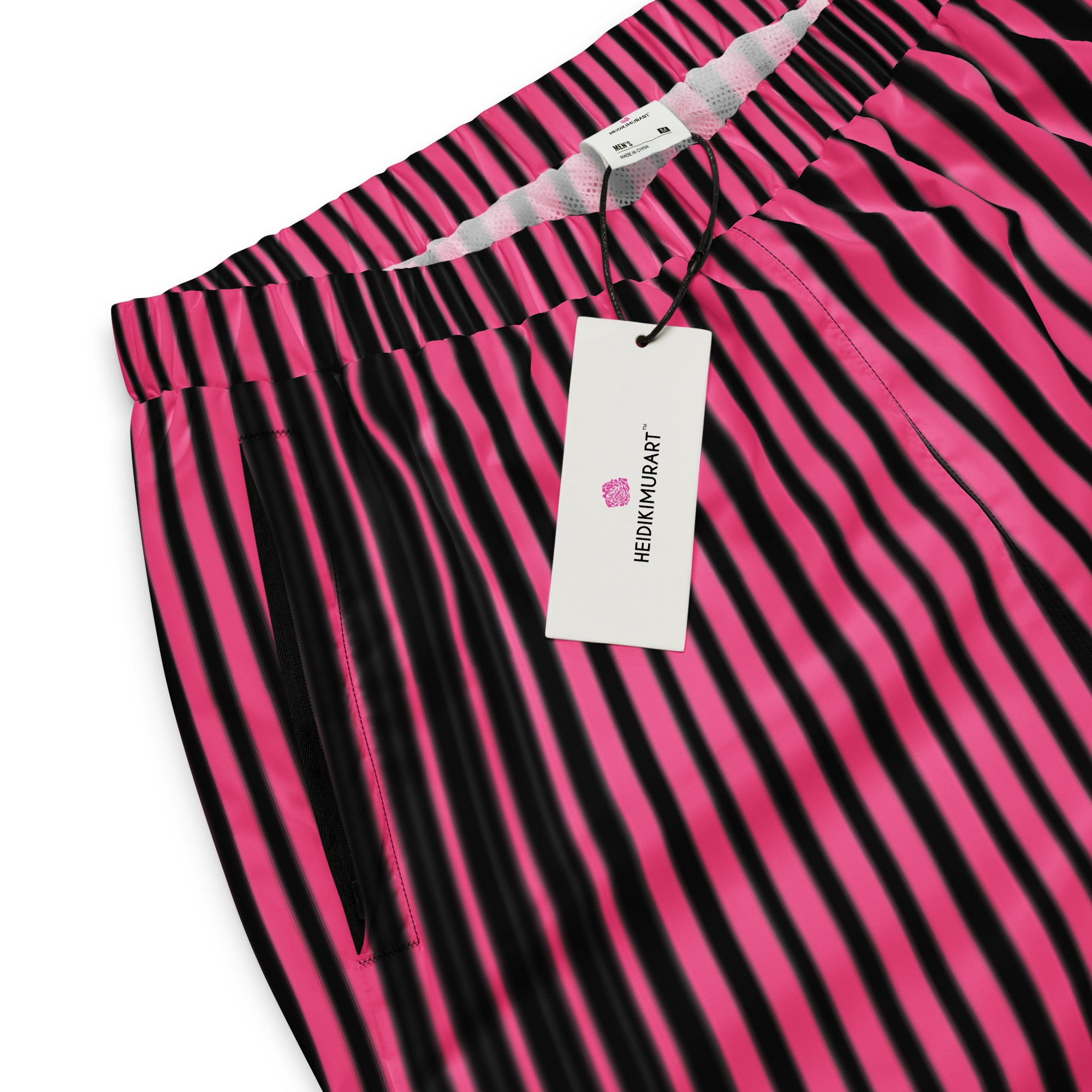 Pink Stripes Unisex track pants