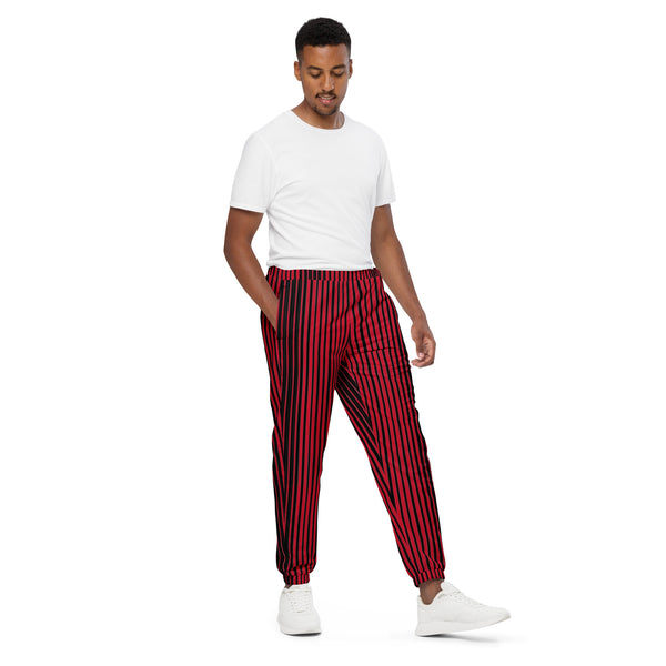 Red Stripes Unisex track pants