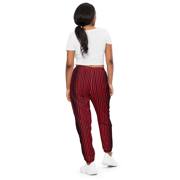 Red Stripes Unisex track pants