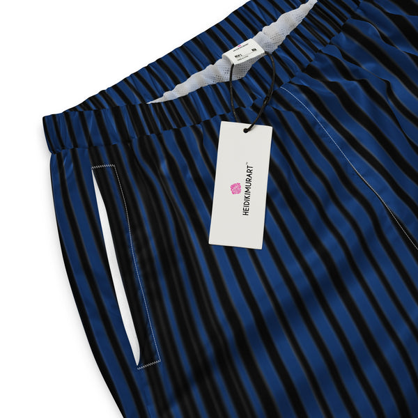 Blue Striped Unisex track pants