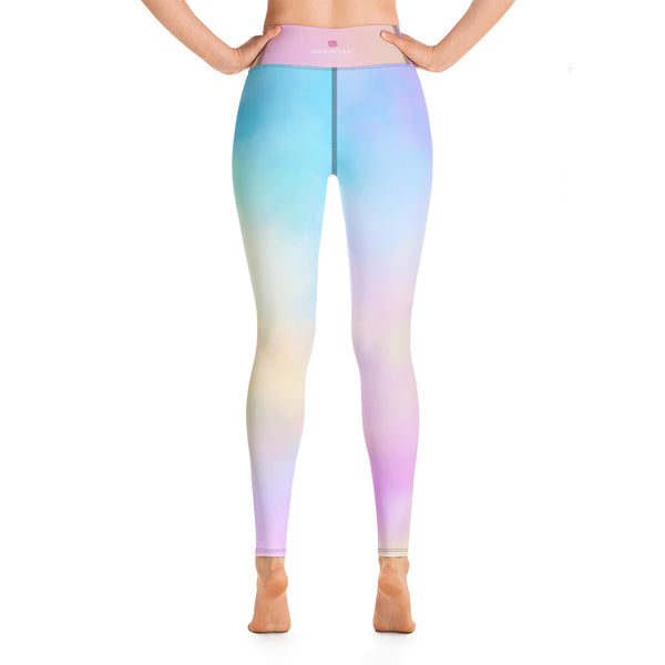 Pastel Pink Women's Yoga Leggings
