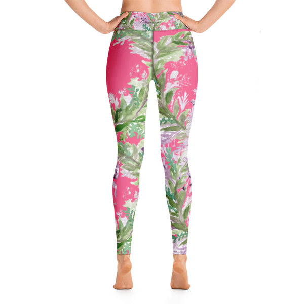 Pink Lavender Women's Yoga Leggings