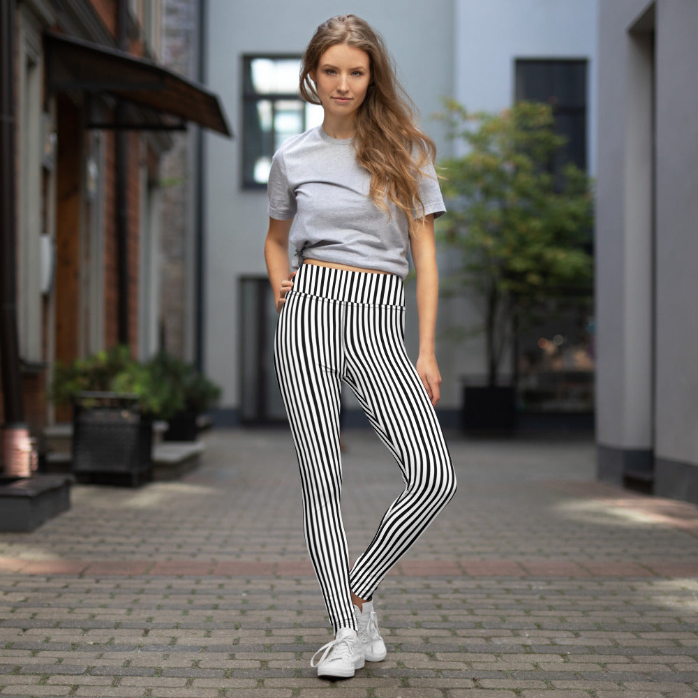 Striped pants clearance tight