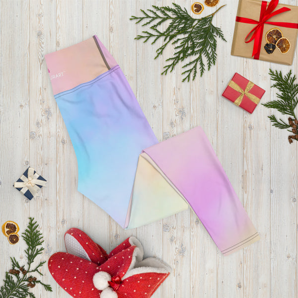 Pastel Pink Women's Yoga Leggings